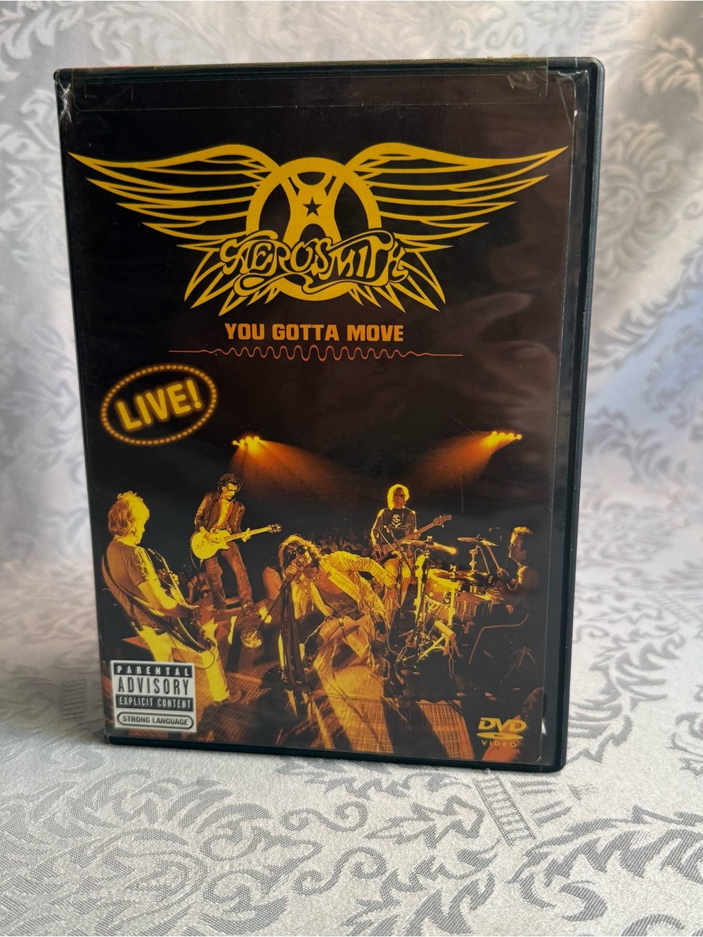 Aerosmith - You Gotta Move (Black & Gold) DVD